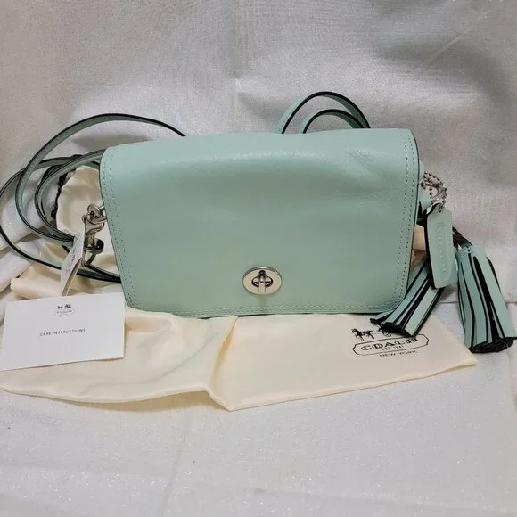 NWT Vintage COACH Legacy Penny Leather Shoulder Bag - Picture 1 of 13